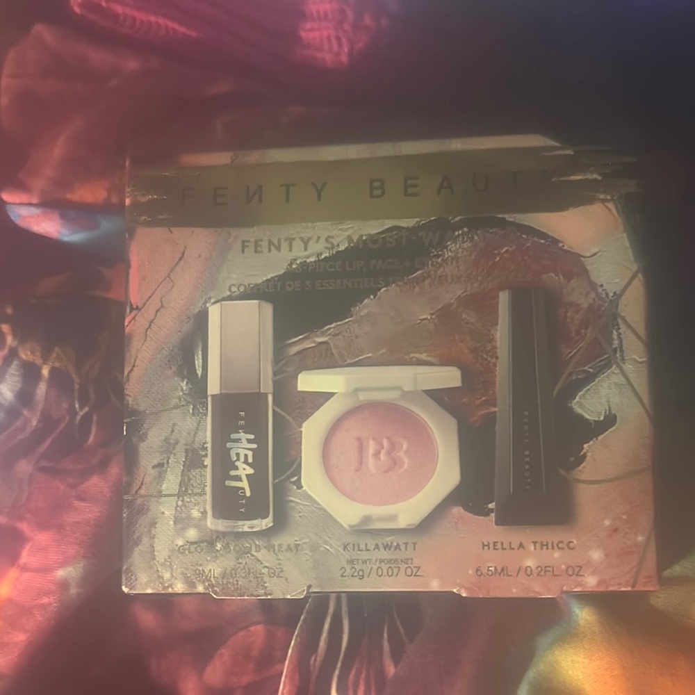 Fenty Beauty fenty's most wanted 3 piece Lip, face eye kit